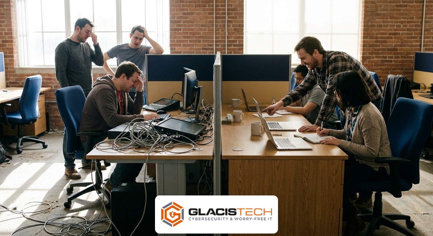 Managed Service Vs Break Fix from GlacisTech